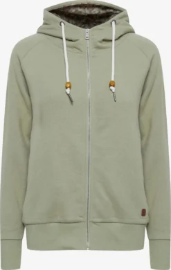 OXMO Sweatvesten Sweatvest ULLA Dames Groen