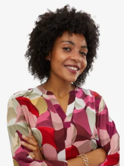 CARTOON Blouses Met Korte Mouw Blouse Dames Fuchsia -Mode Kledingwinkel 8310efa60fd89485a6b77e2c3e7fb557 scaled