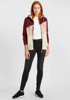 OXMO Sweatvesten Sweatvest Aggi Dames Rood -Mode Kledingwinkel 844dda47de6a7085b6ec56767e0394b5 scaled