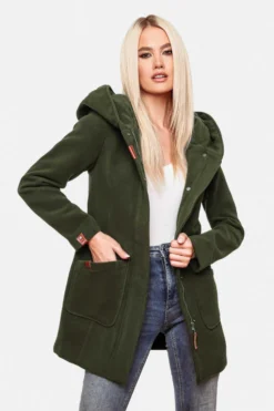 Marikoo Wintermantels Wintermantel Maikoo Dames Kaki -Mode Kledingwinkel 8b8d57744b63c8a1a6d625112c8de487 scaled