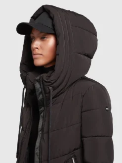 Khujo Wintermantels Wintermantel Ayleena Dames Zwart -Mode Kledingwinkel 8eeb525859603e5aef331184513747ba scaled