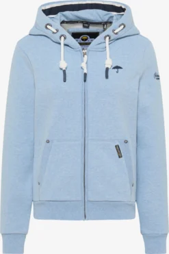 Schmuddelwedda Sweatvesten Sweatvest Dames Navy / Blauw Gemêleerd