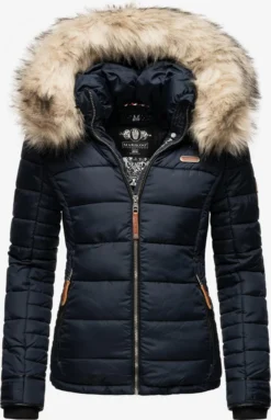 Marikoo Winterjassen Winterjas Dames Navy