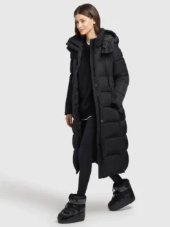 Khujo Wintermantels Wintermantel HAZELLE Dames Zwart -Mode Kledingwinkel 948352e593f36244501495bc9908c5e6 scaled