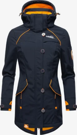 Marikoo Outdoor Jassen Functionele Jas Soulinaa Dames Navy