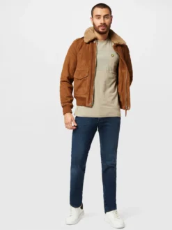 Lyle & Scott T-shirts Shirt Heren Kaki / Lichtgroen -Mode Kledingwinkel a0714fb42e4a52e6511bb60e94bae299 scaled