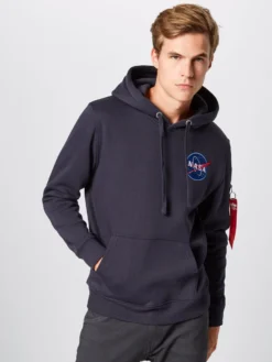 Alpha Industries Hoodies Sweatshirt Heren Blauw / Donkerblauw -Mode Kledingwinkel a0a5302f24cee6cda2cc906df10321b0 scaled