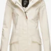 Marikoo Regenmantels Functionele Mantel Mayleen Dames Offwhite
