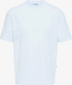 Selected Homme T-shirts Shirt TRUMAN Heren Wit
