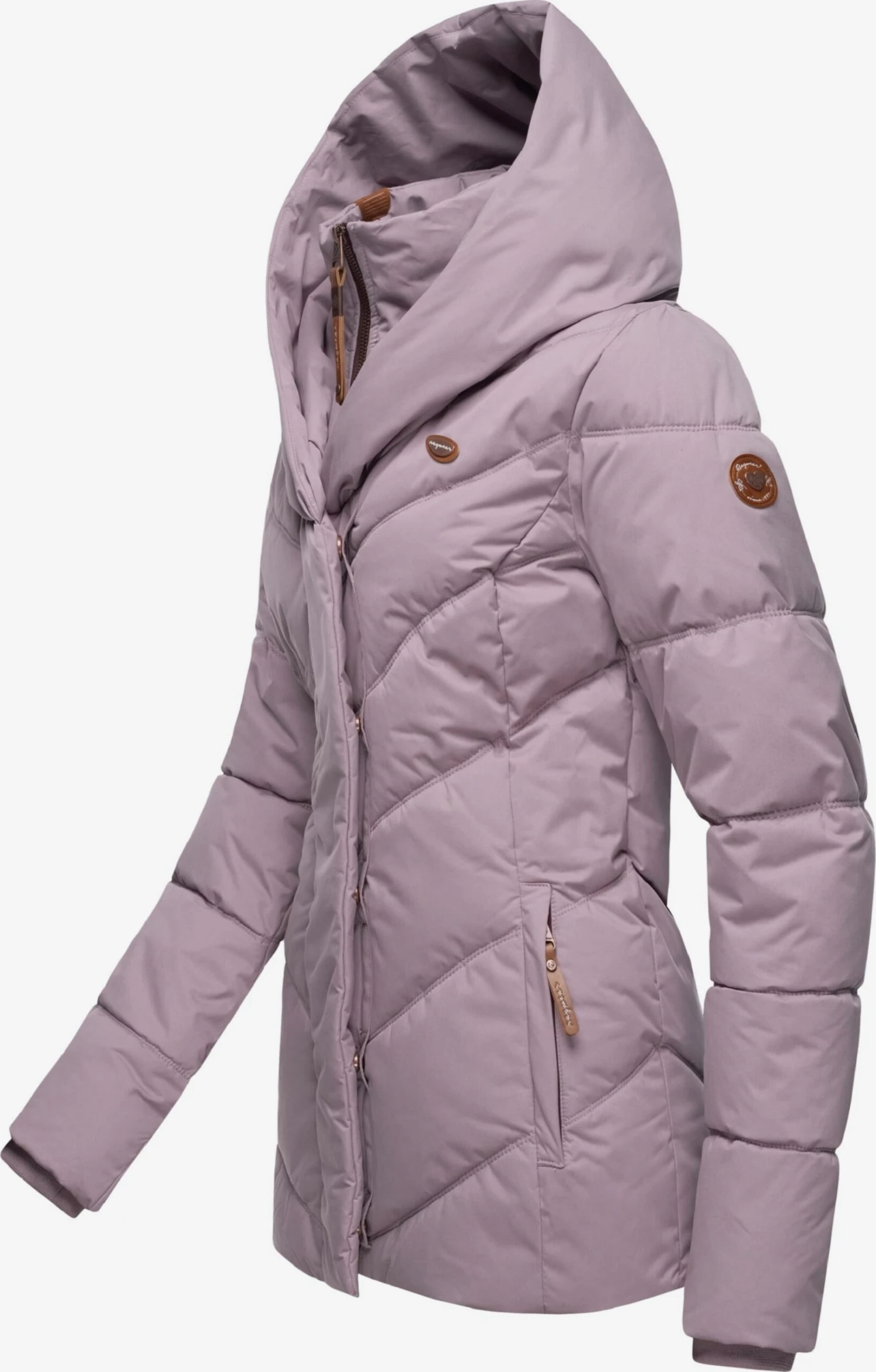 Ragwear Winterjassen Winterjas Natesa Dames Lavendel 2 Ragwear Winterjassen Winterjas Natesa Dames Lavendel - Afbeelding 2