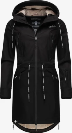 Marikoo Parkas Tussenparka Dames Zwart