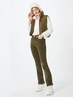 ONLY Ribbroeken Flared Broek Mary Dames Olijfgroen -Mode Kledingwinkel a6a38ab1540a11a5de48824222a144f9 scaled