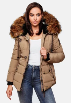 Navahoo Winterjassen Winterjas Zoja Dames Taupe -Mode Kledingwinkel abe72ae6ed9646a9a76c7f8e8a50bbf7 scaled