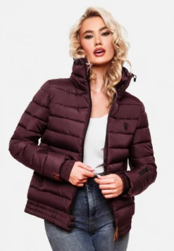 Marikoo Winterjassen Winterjas Poison Dames Bordeaux -Mode Kledingwinkel ad501b7b6f69743de6f148b4943fbfbb scaled