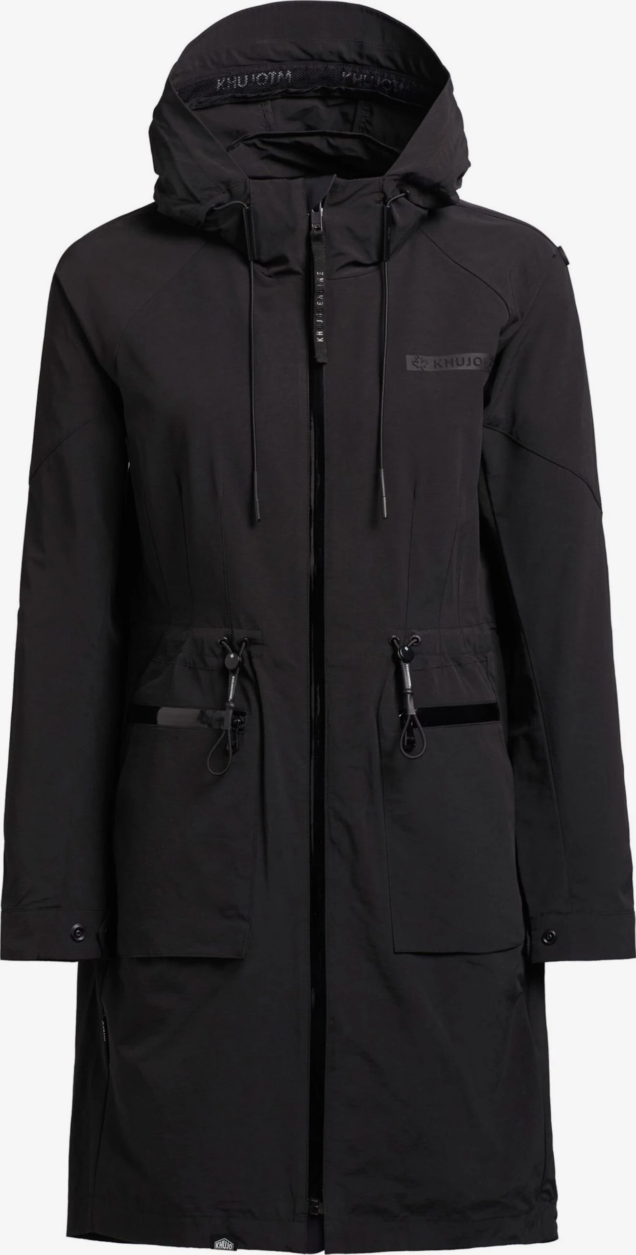 Khujo Parkas Tussenparka Dames Zwart