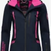 Marikoo Winterjassen Winterjas Dames Navy