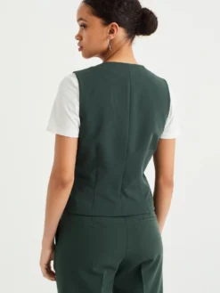 WE FASHION Klassieke Blazers Gilet Dames Donkergroen -Mode Kledingwinkel bf5c6059a2ed2d01406cfb282ba3232c scaled
