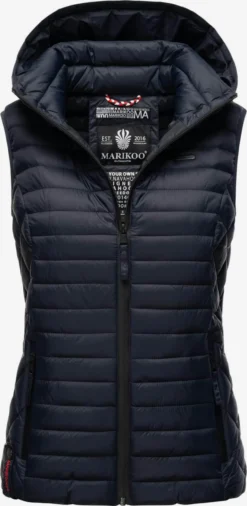 Marikoo Bodywarmers Bodywarmer Hasenpfote Dames Nachtblauw