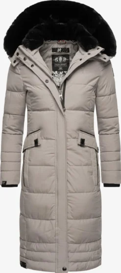 Navahoo Wintermantels Wintermantel Fahmiyaa Dames Stone Grey