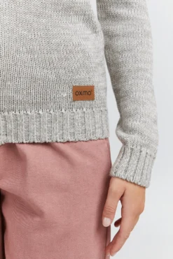 OXMO Vesten Gebreid Vest Phenix Dames Lichtgrijs -Mode Kledingwinkel c3569f967d99789c2c1cf3111e035946 scaled