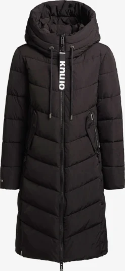 Khujo Wintermantels Wintermantel Ayleena Dames Zwart