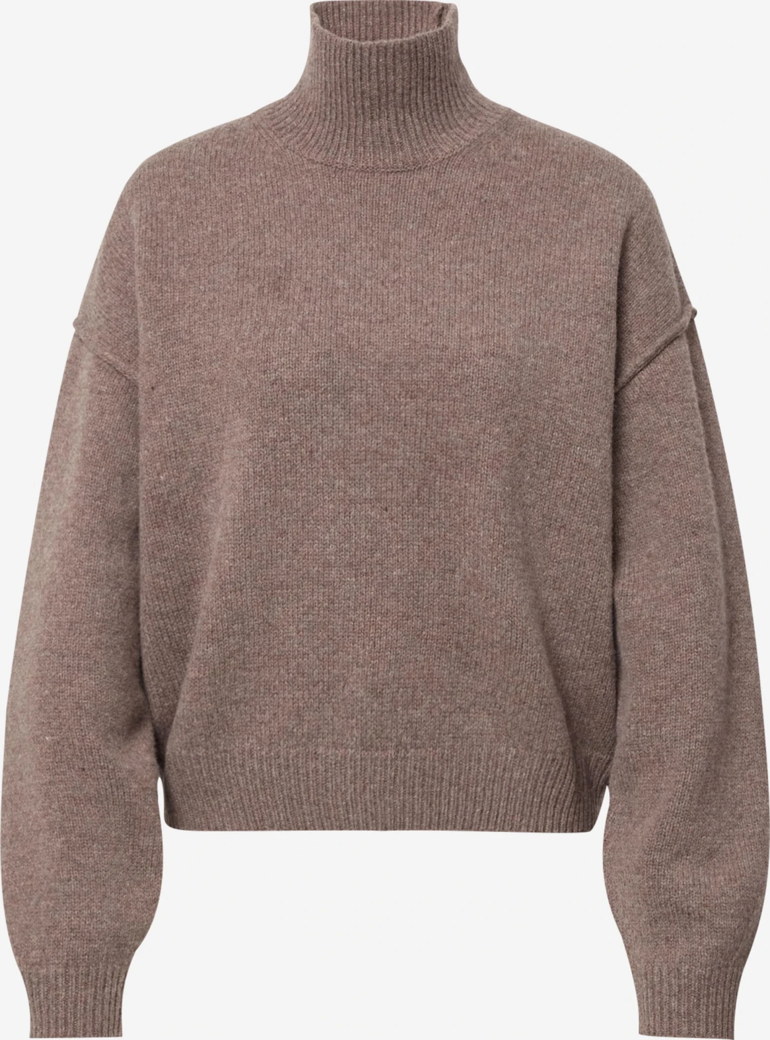 WEEKDAY Fijngebreide Truien Trui Norah Dames Bruin 1 WEEKDAY Fijngebreide Truien Trui Norah Dames Bruin