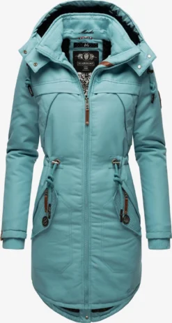 Marikoo Parkas Winterparka Kamii Dames Blauw