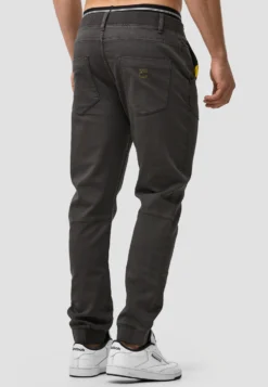 Indicode Jeans Pantalons Tapered Broek Zannes Heren Grijs -Mode Kledingwinkel da59ff1e9dde5fff07f901ce2ca220fa scaled