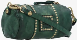 Campomaggi Schoudertasjes Schoudertas Kura Dames Groen -Mode Kledingwinkel db5f2497ee708ab216bd295f538e1636