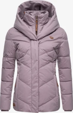 Ragwear Winterjassen Winterjas Natesa Dames Lavendel