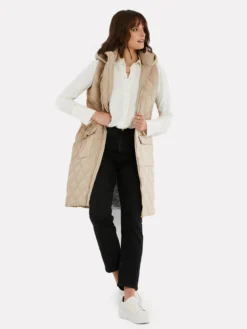 Threadbare Bodywarmers Bodywarmer Maggie Dames Taupe -Mode Kledingwinkel e537850d0459d8ba1d049eb13a7fea59 scaled