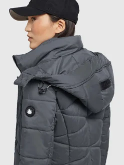 Khujo Tussenmantels Tussenmantel Fitt Light Dames Donkergrijs -Mode Kledingwinkel e90d9aec24b7751ba7c543f01b2adc73 scaled