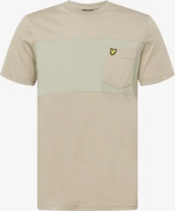 Lyle & Scott T-shirts Shirt Heren Kaki / Lichtgroen