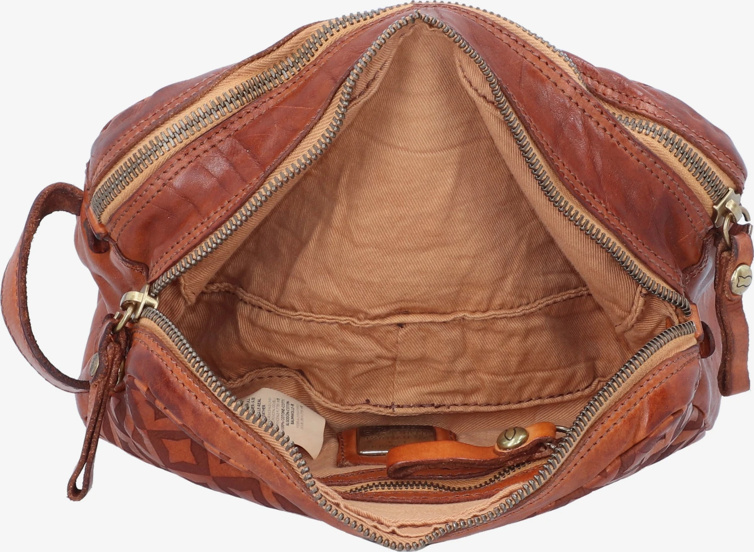 Campomaggi Toilettassen Toilettas Dames Kastanjebruin 5 Campomaggi Toilettassen Toilettas Dames Kastanjebruin - Afbeelding 5