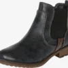 Mustang Enkellaarsjes Chelsea Boots Dames Navy