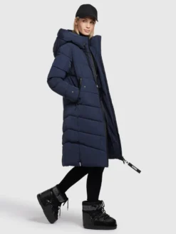 Khujo Tussenmantels Tussenmantel Klayd Dames Donkerblauw -Mode Kledingwinkel f8afbe97679593891da7bc3b593394bd scaled