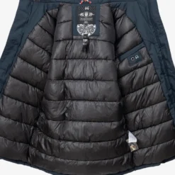 Marikoo Parkas Winterparka Karmaa Dames Donkerblauw -Mode Kledingwinkel fc6312c1ce6cd80fef3550807081b497