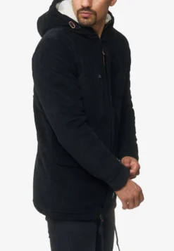 Indicode Jeans Parkas Winterparka Dudley Heren Zwart -Mode Kledingwinkel fd838b130619067181d52ca563622f2a scaled