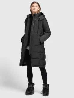 Khujo Wintermantels Wintermantel Cliv Dames Zwart -Mode Kledingwinkel fef7da0e09ce8eb1099a05a02e35dc6e scaled