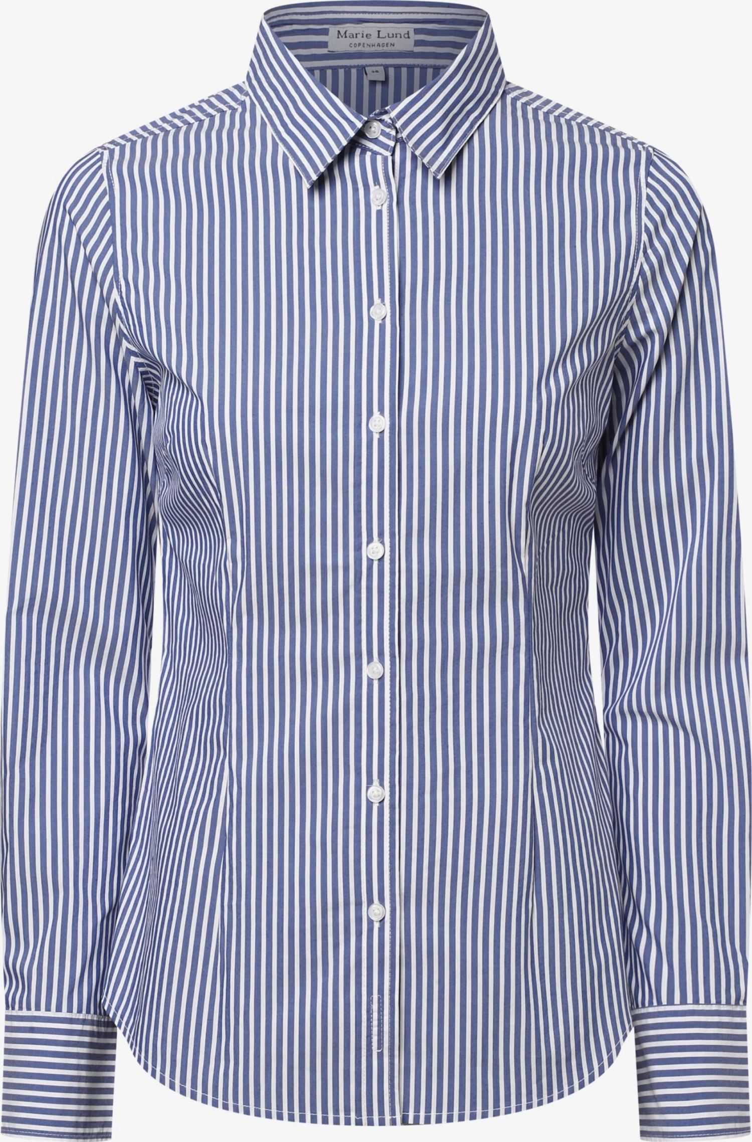 Marie Lund Overhemden Blouse Dames Indigo 1 Marie Lund Overhemden Blouse Dames Indigo